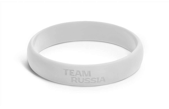 Силиконовый браслет SLVR «Team Russia» – Команда России (Team Russia)